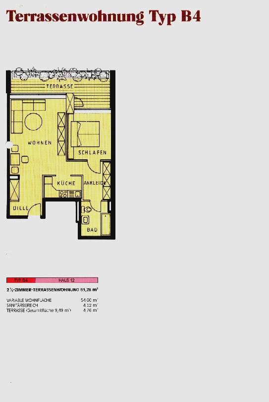 Terrassenwohnung Typ B4