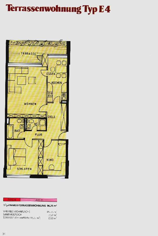 Terrassenwohnung Typ E4