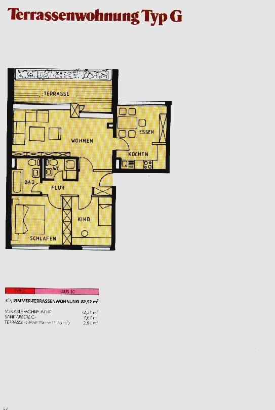 Terrassenwohnung Typ G