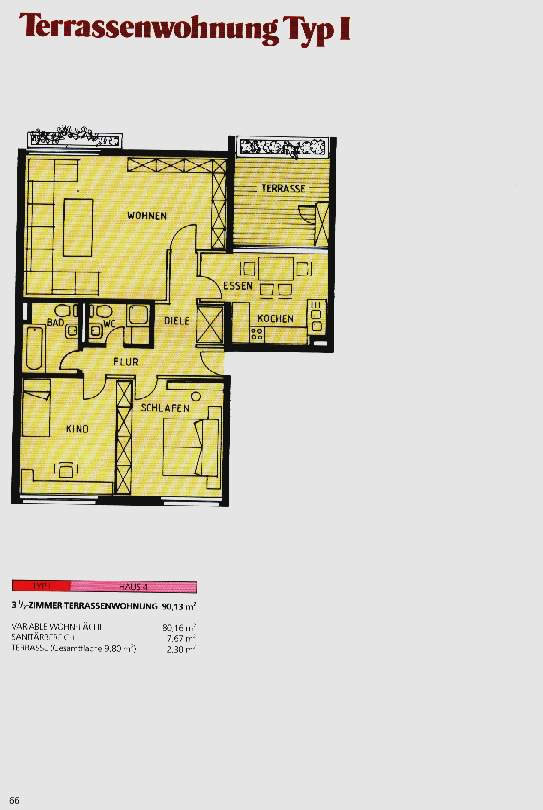 Terrassenwohnung Typ I