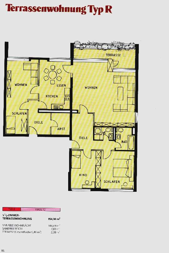 Terrassenwohnung Typ R